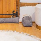 Velvet Draught Excluder -  Yellow