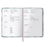 A6 Undated Planner Diary - Pine Marble - Day A Page Layout