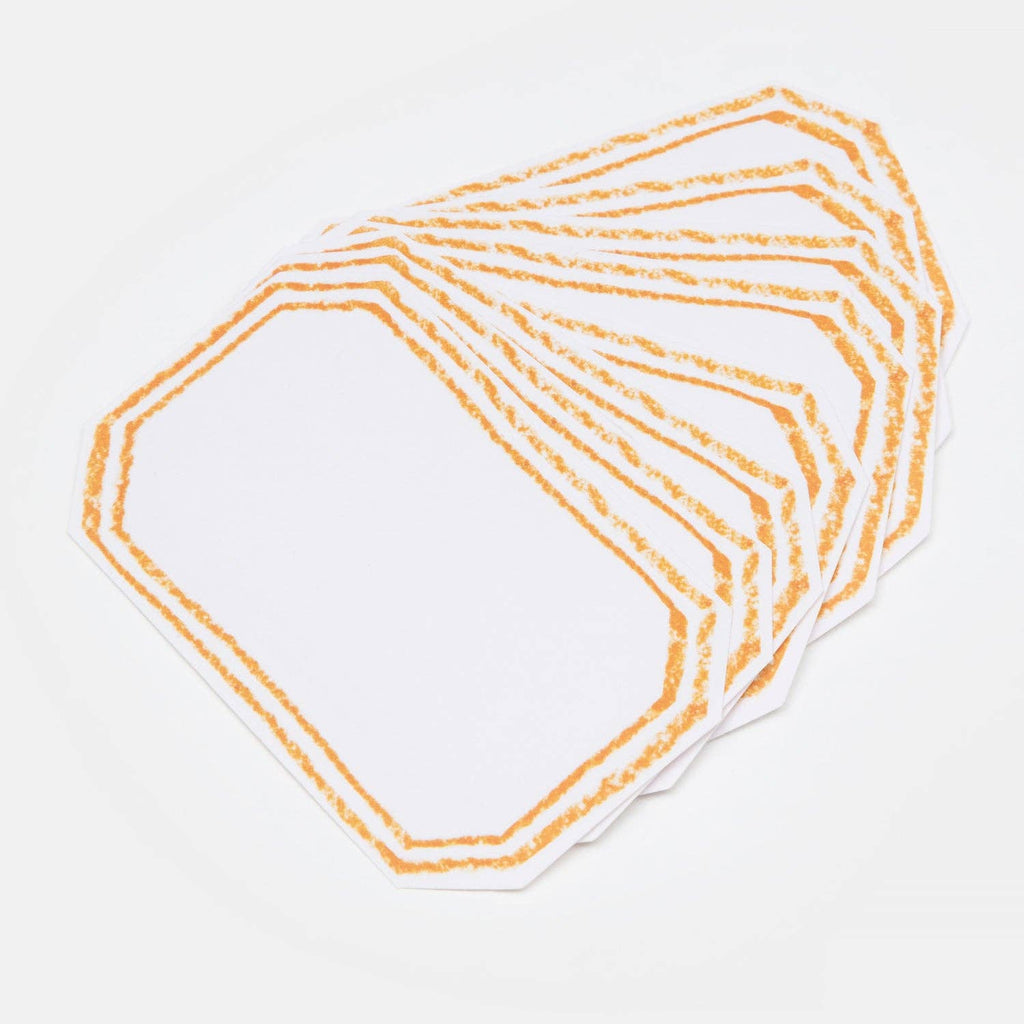 Self adhesive gift labels
