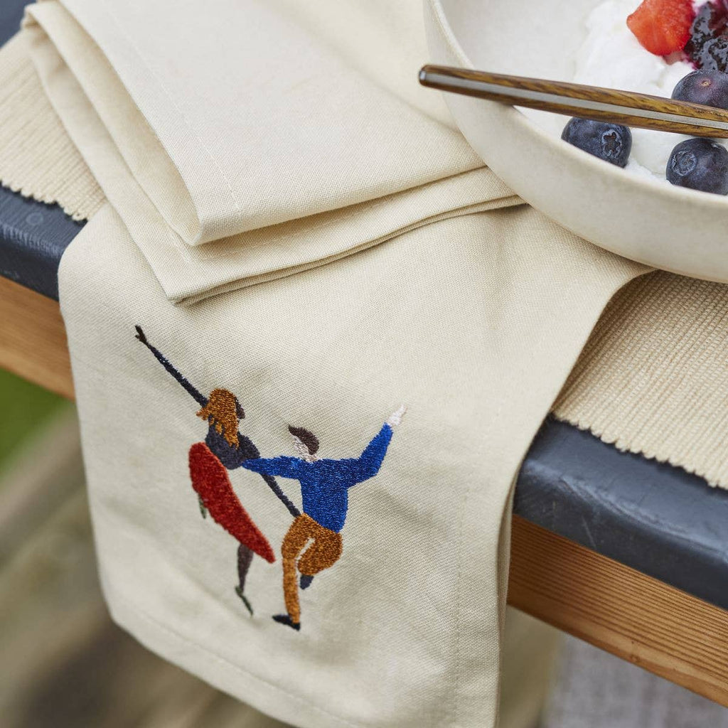 Embriodered Napkin - All Good Things