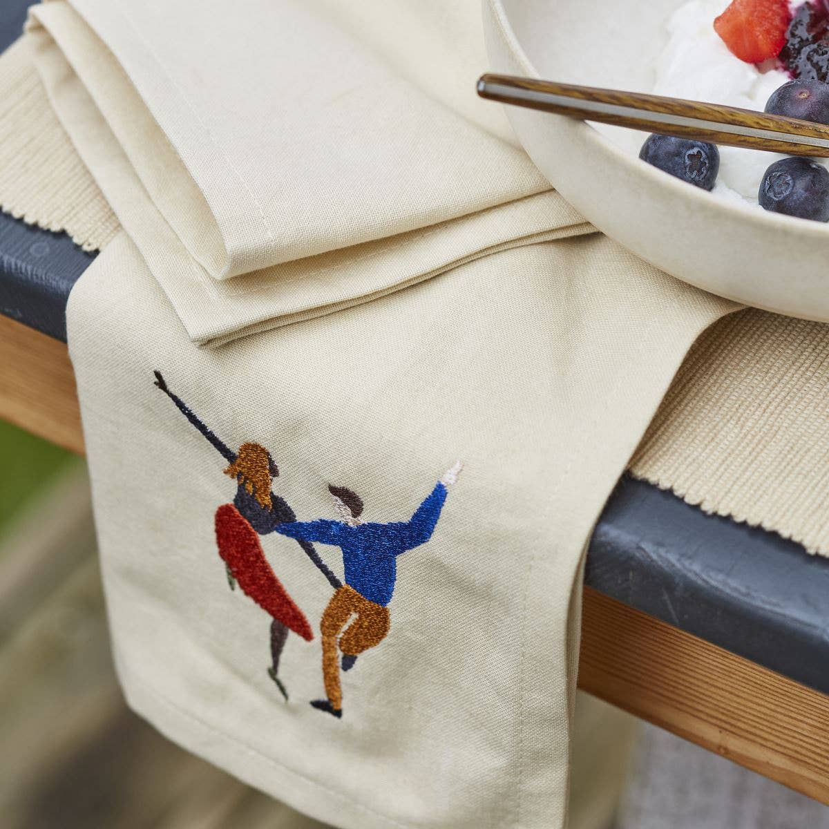 Embriodered Napkin - All Good Things