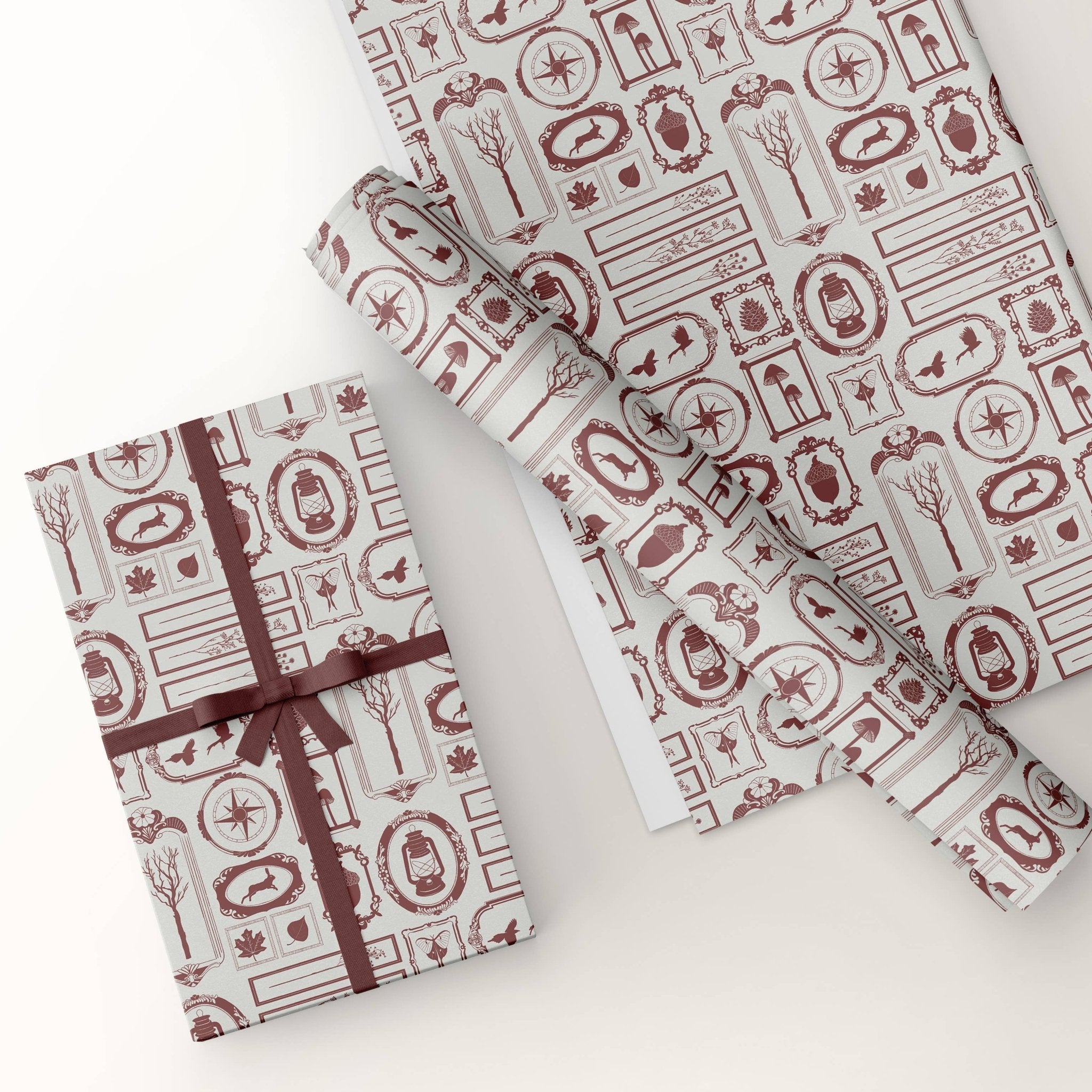 Exploration Frames - Illustrated Gift Wrap - All Good Things