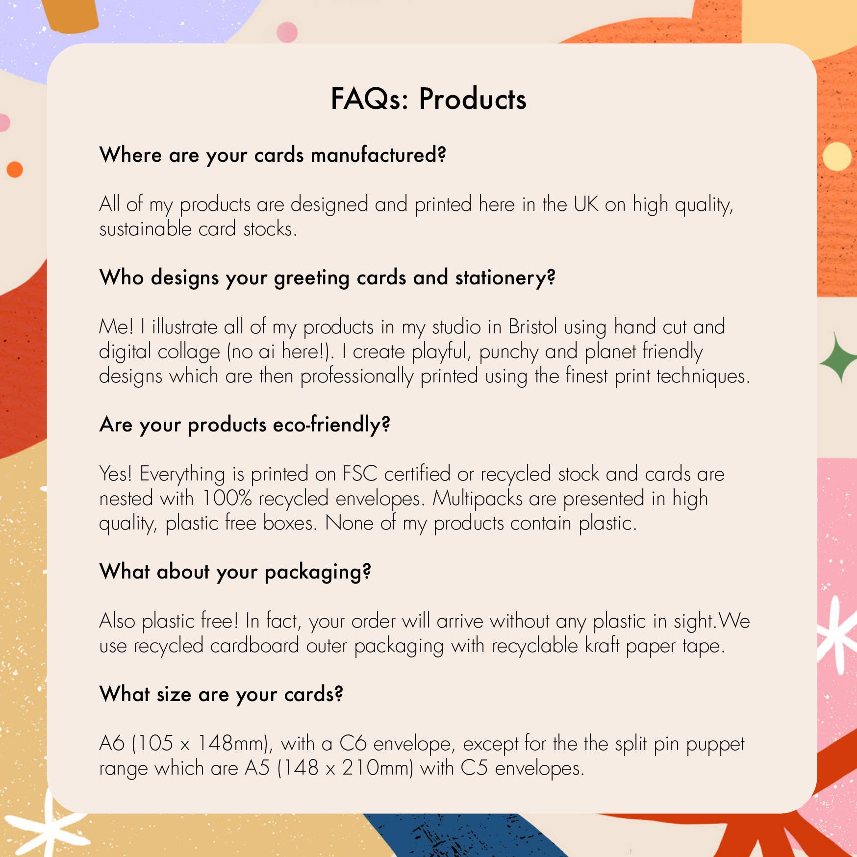 Birthday Haberdashery Foiled Greeting Card | Sewing Themed