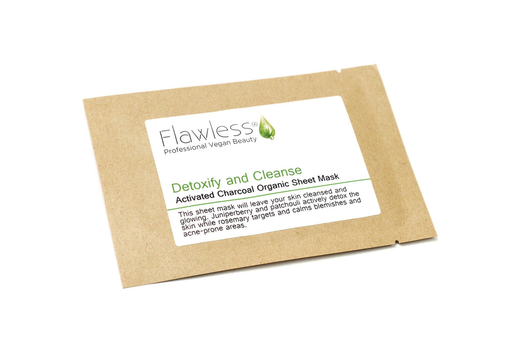 Organic Facial Sheet Mask - Detoxify and Cleanse