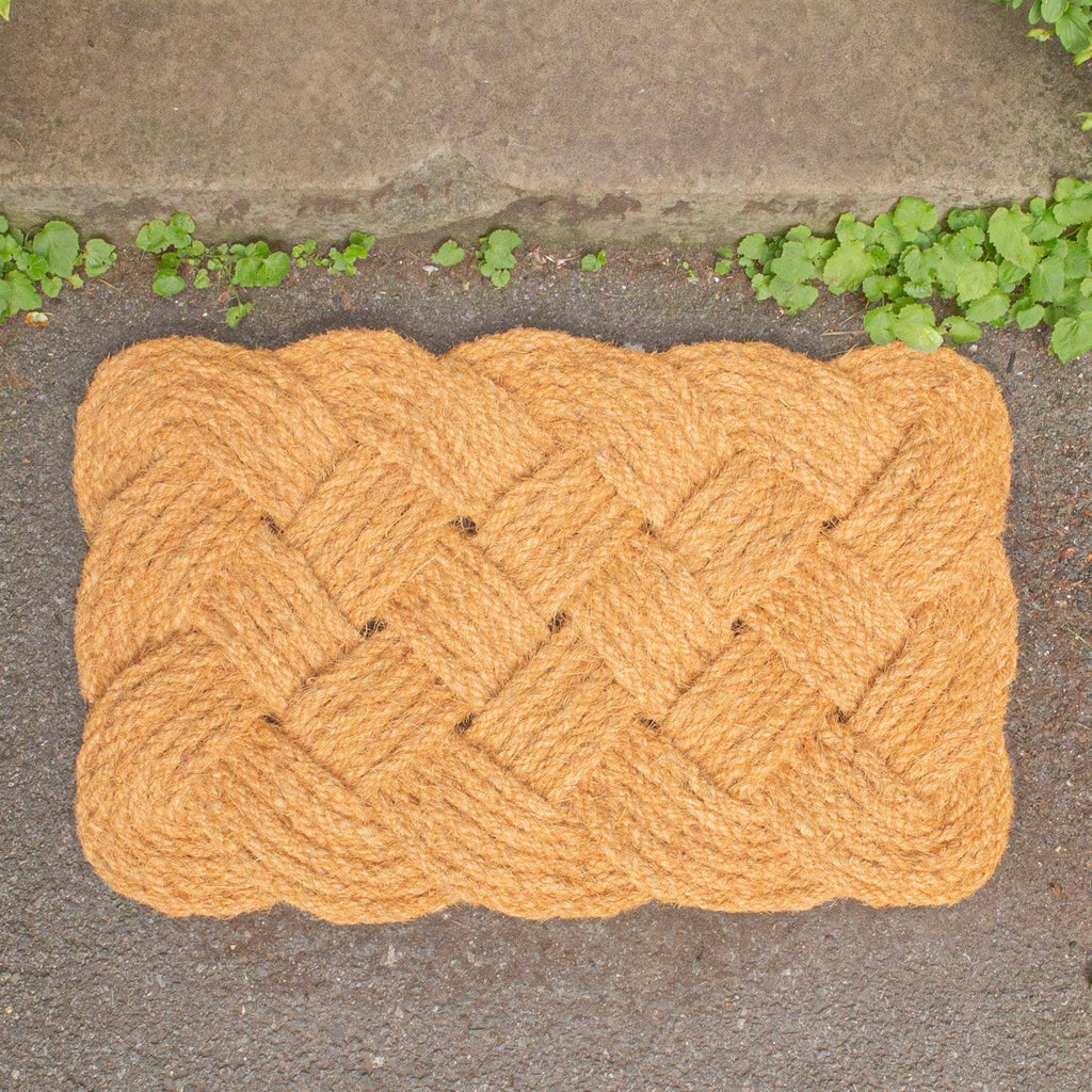 Natural Coir Knotted Door Mat