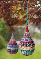 Fairtrade Recycled Sari Birdhouse - All Good Things