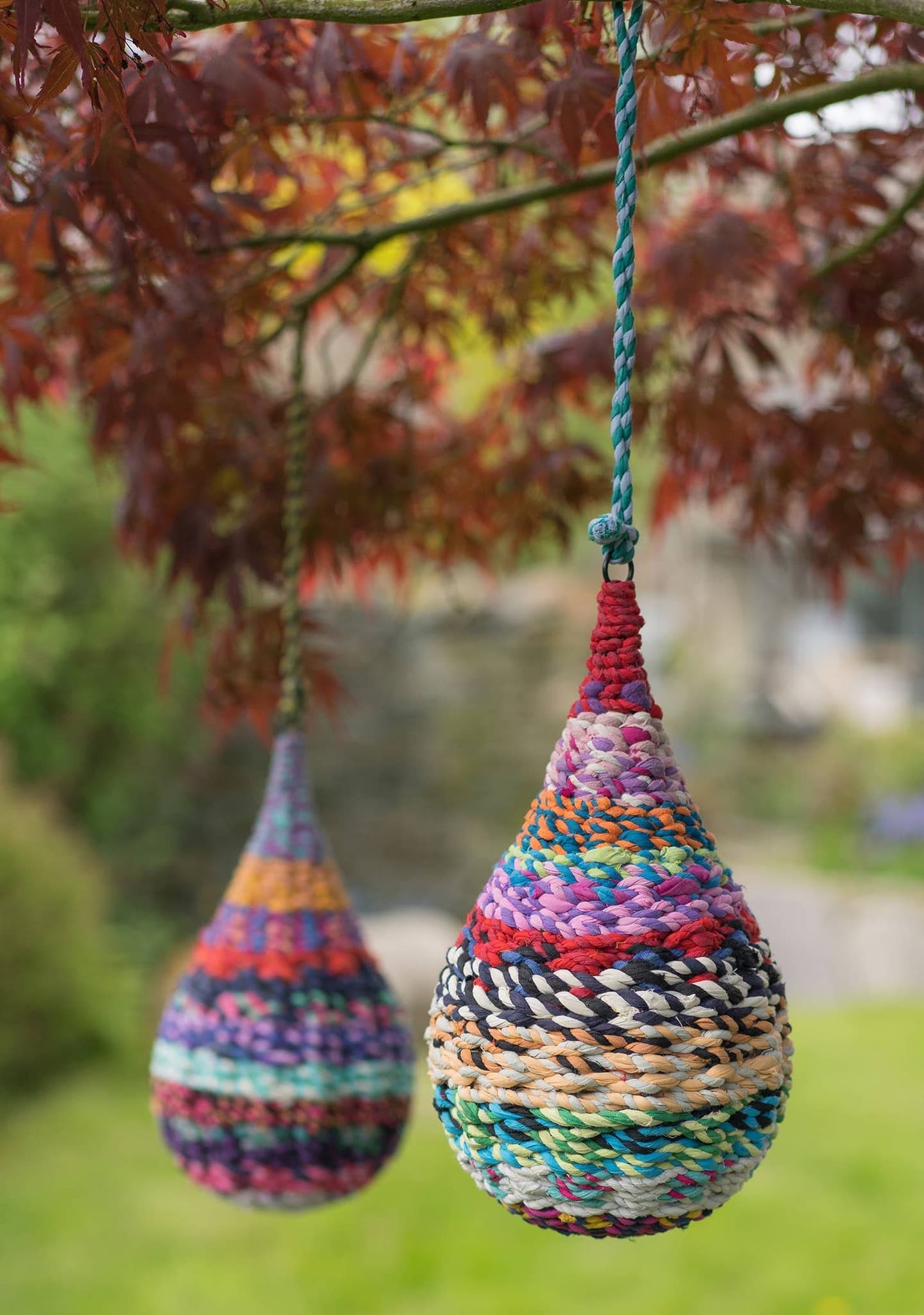 Fairtrade Recycled Sari Birdhouse - All Good Things