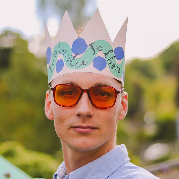 Fantastic Father Party Hat Father's Day Card - All Good Things