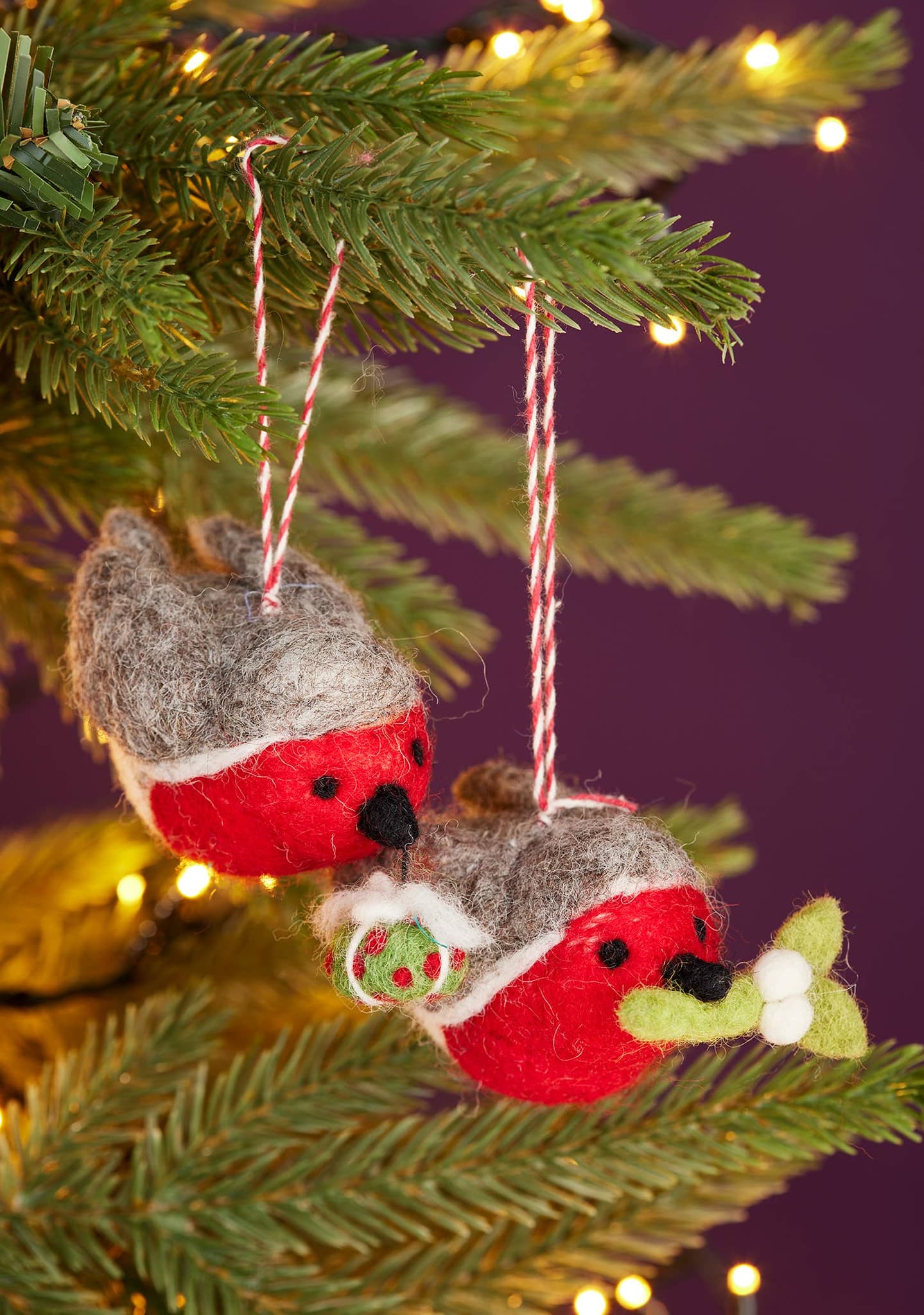 Felt Carry Robin Decoration - All Good Things