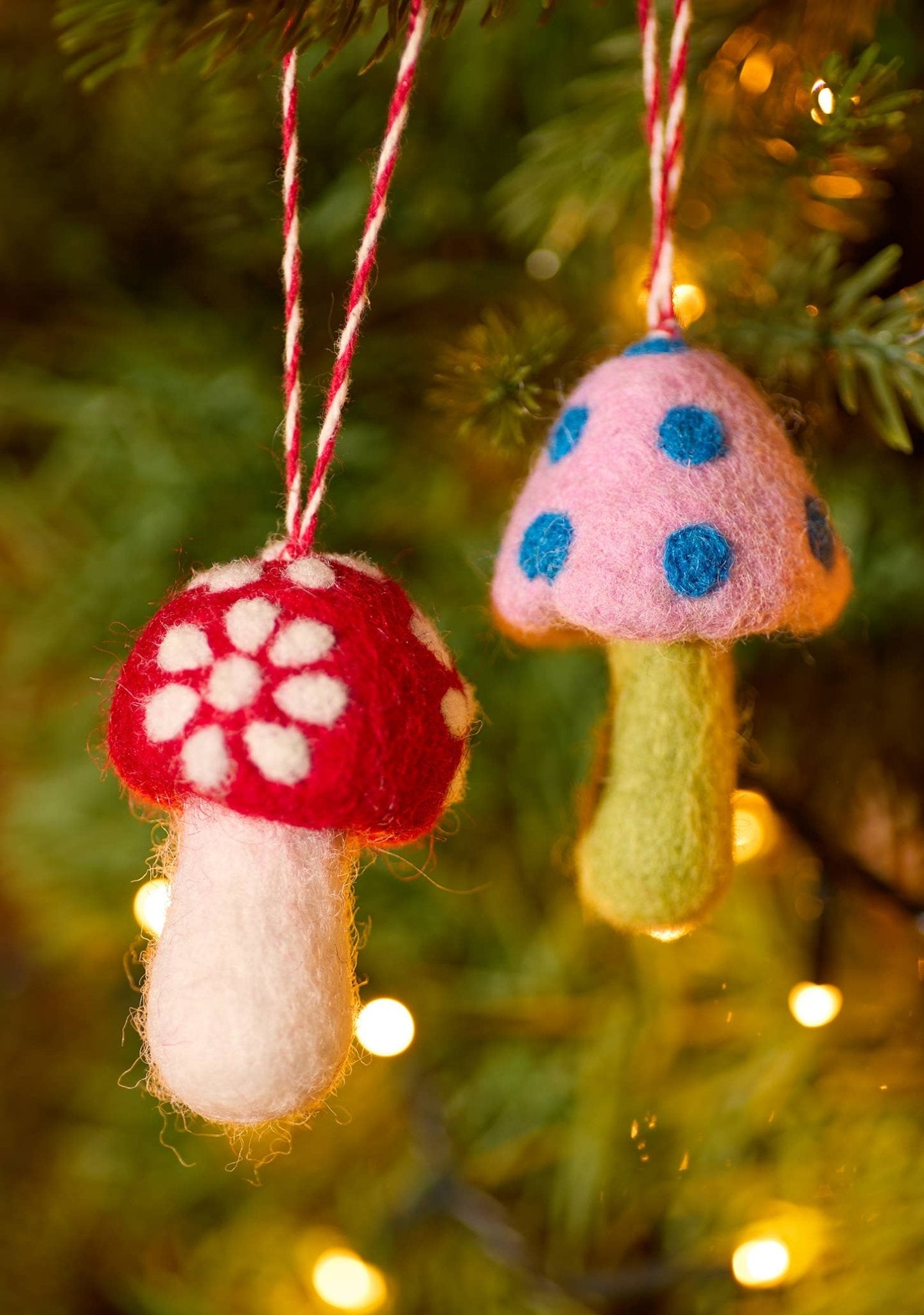 Felt Mushroom Decoration - All Good Things