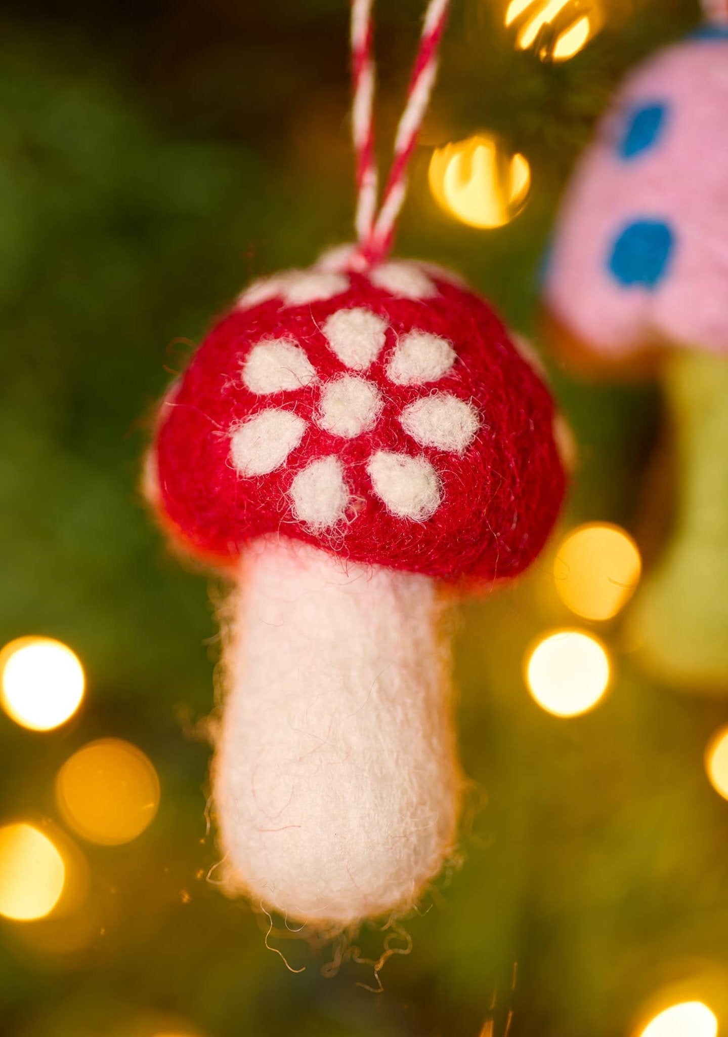 Felt Mushroom Decoration - All Good Things