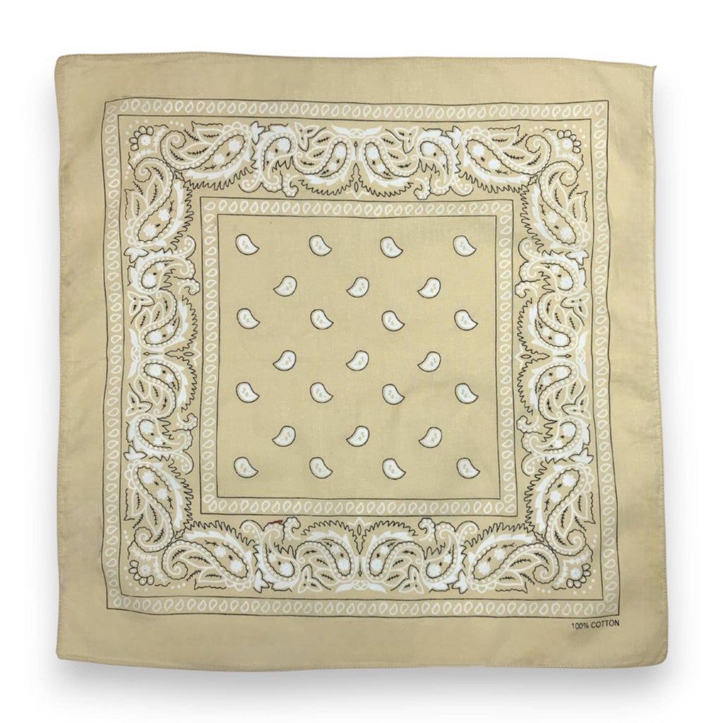 Fisherman's Cotten Neck Scarf Banada | Cream - All Good Things