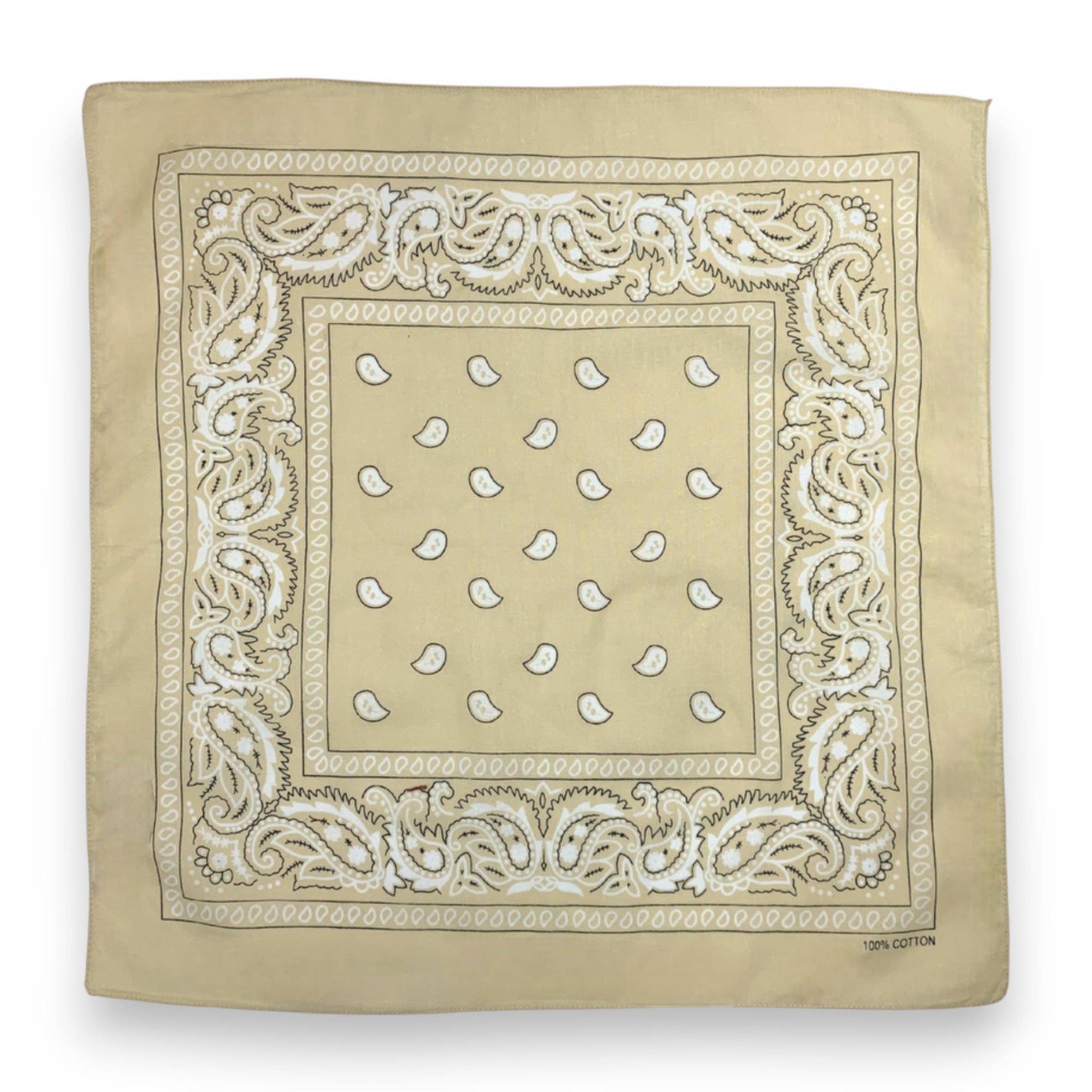Fisherman's Cotten Neck Scarf Banada | Cream - All Good Things