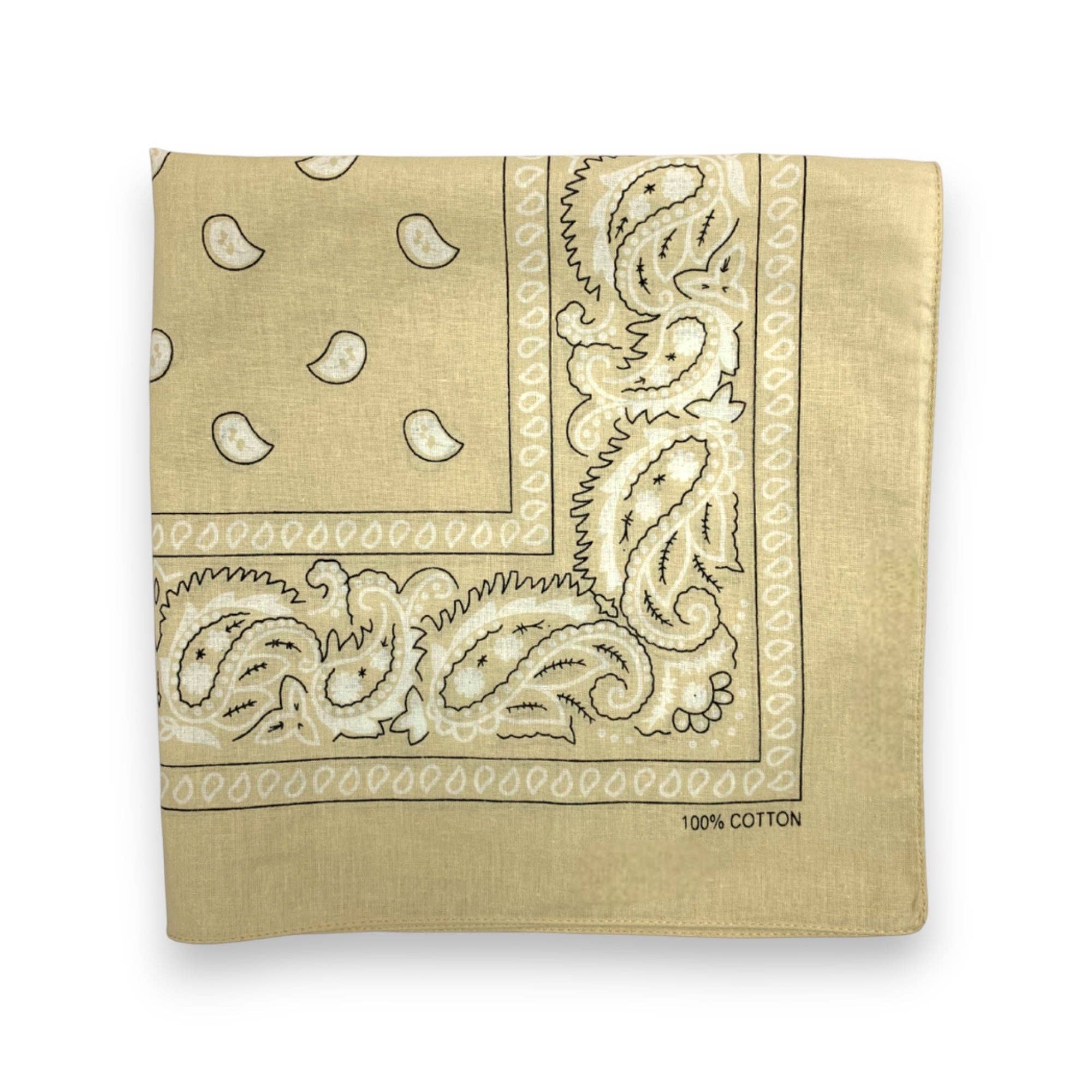 Fisherman's Cotten Neck Scarf Banada | Cream - All Good Things