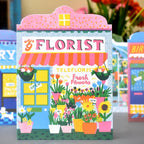 Florist Shop Die Cut Card - All Good Things
