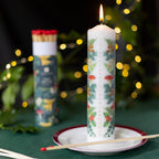 Forest Christmas Pillar Advent Candle | Holiday Countdown | - All Good Things