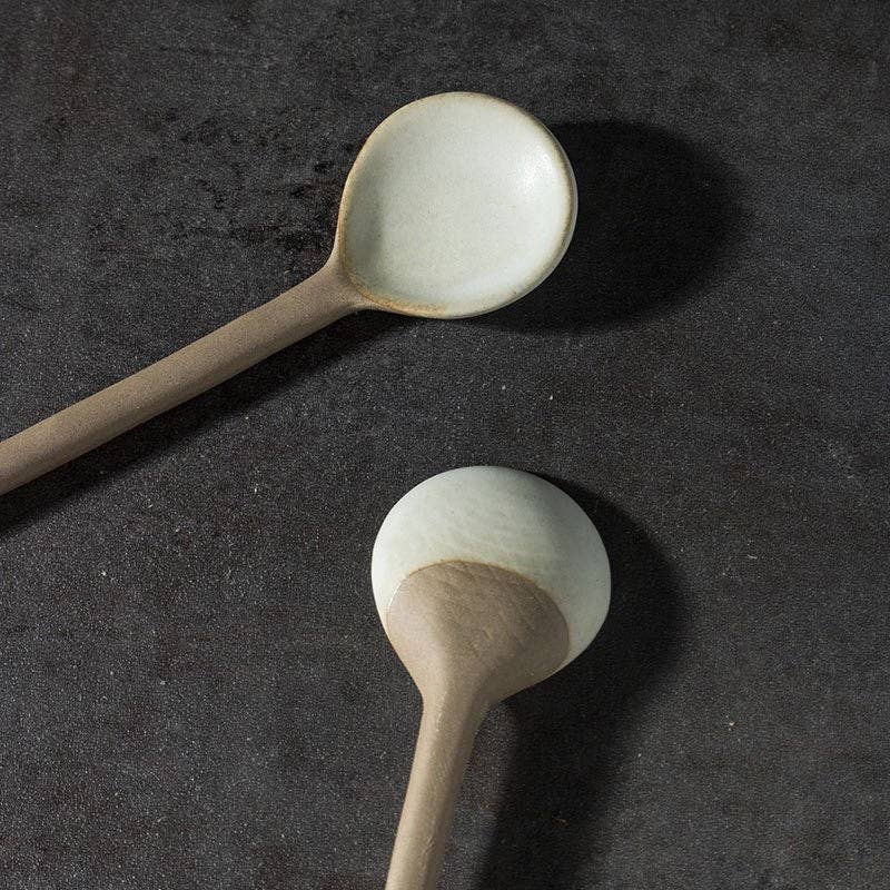 Gohobi Handmade Ceramic Tea Spoon - All Good Things
