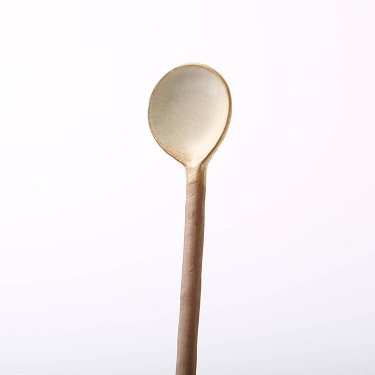 Gohobi Handmade Ceramic Tea Spoon - All Good Things