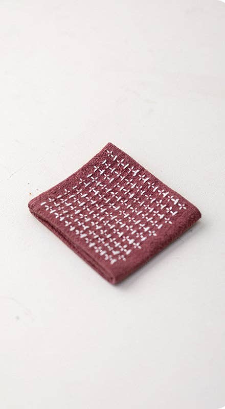 Gohobi Handmade Woven Cotton and Linen Gongfu Tea Towel: Coffee - All Good Things