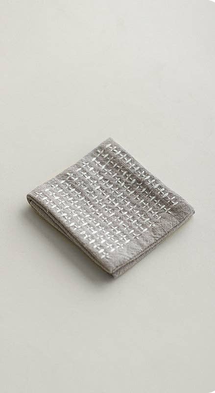 Gohobi Handmade Woven Cotton and Linen Gongfu Tea Towel: Coffee - All Good Things