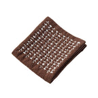 Gohobi Handmade Woven Cotton and Linen Gongfu Tea Towel: Light Green - All Good Things