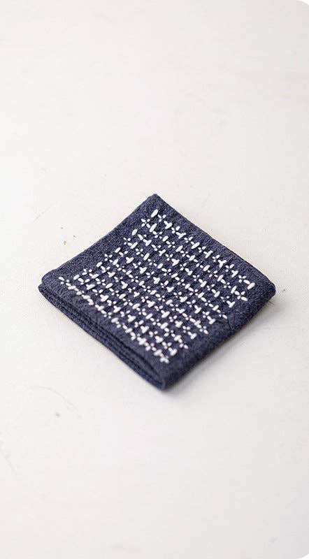 Gohobi Handmade Woven Cotton and Linen Gongfu Tea Towel: Light Green - All Good Things