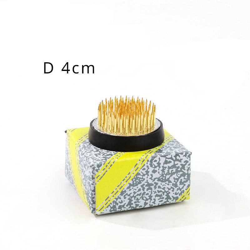 Gohobi Ikebana Kenzan Stainless Steel Flower Stand Flower Holder: 3.4 cm - All Good Things