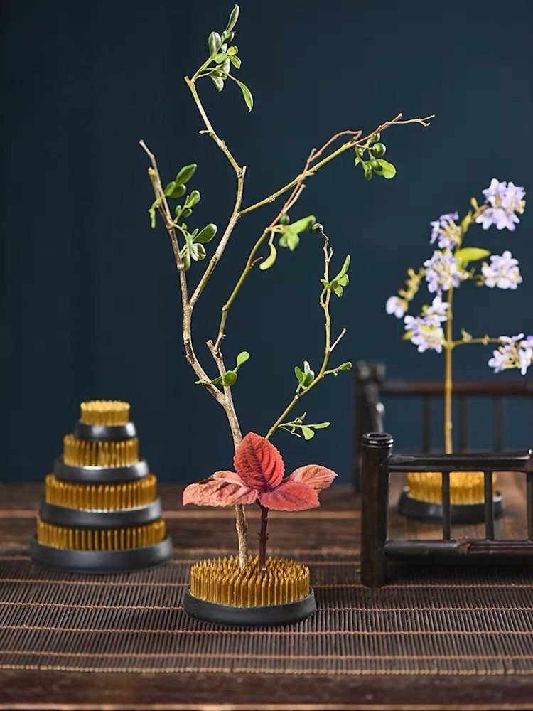 Gohobi Ikebana Kenzan Stainless Steel Flower Stand Flower Holder: 5 cm - All Good Things