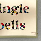 Gold foiled 'Jingle Bells’ Christmas Card - All Good Things