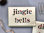 Gold foiled 'Jingle Bells’ Christmas Card - All Good Things