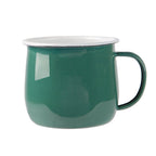 Green Enamel Belly Mug - All Good Things
