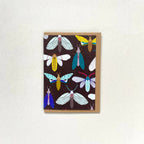 Greetings card - moths - All Good Things