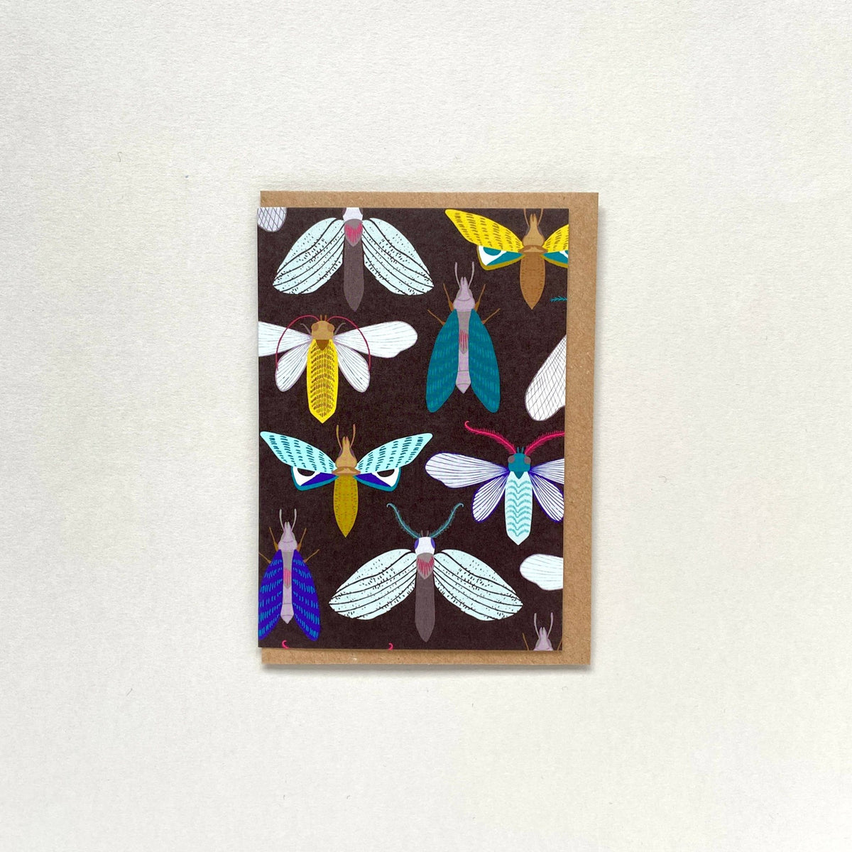 Greetings card - moths - All Good Things