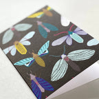 Greetings card - moths - All Good Things