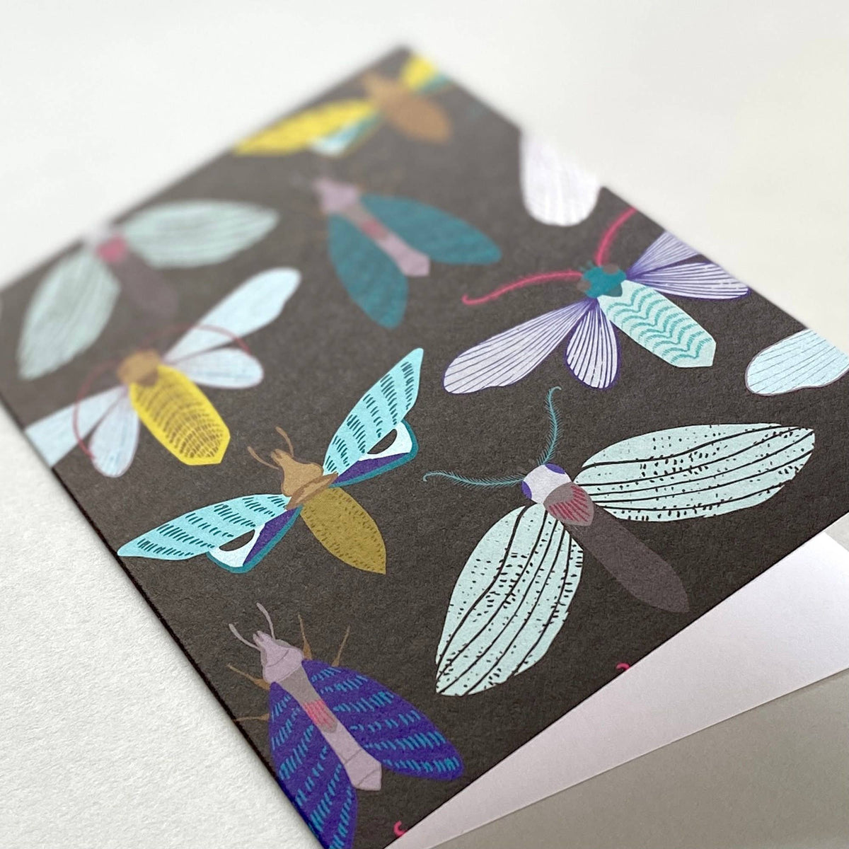 Greetings card - moths - All Good Things