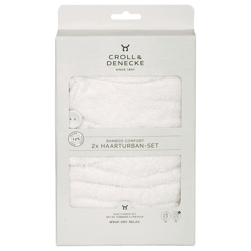Hair turban set for drying, also for curls - All Good Things