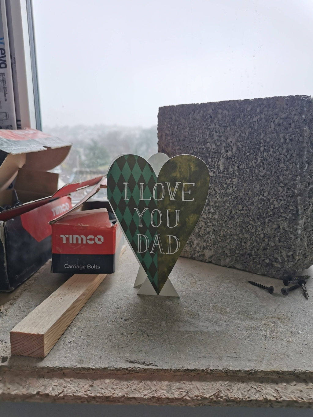 I Love You Dad Heart - All Good Things