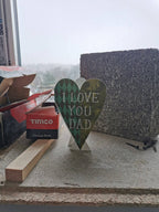 I Love You Dad Heart - All Good Things