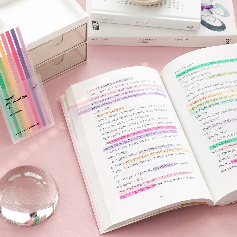 Iconic Index Long Highlighter Strips | Blossom - All Good Things