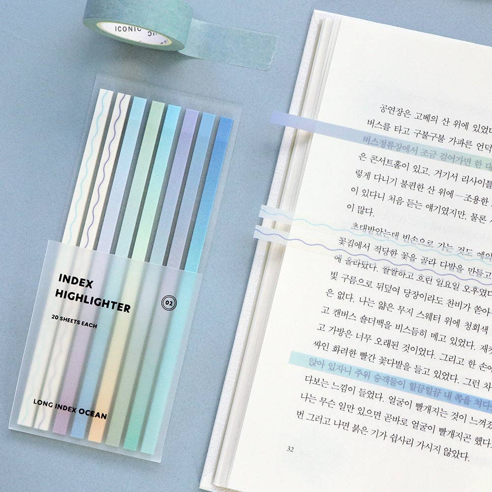 Iconic Index Long Highlighter Strips | Blossom - All Good Things