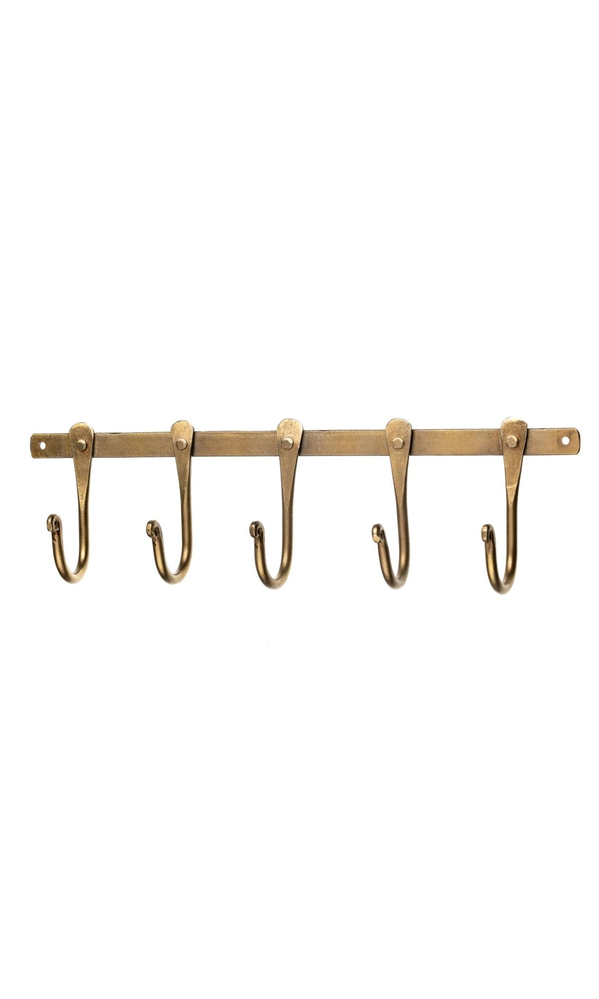 Iron/ Brass Five Hook Hanger - All Good Things
