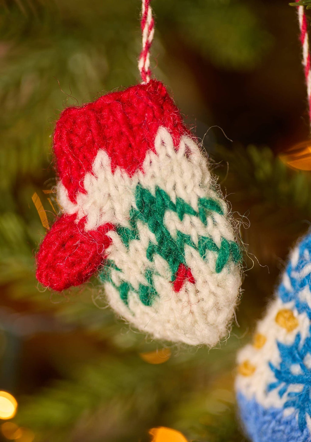 Knitted Mittens Decoration - All Good Things