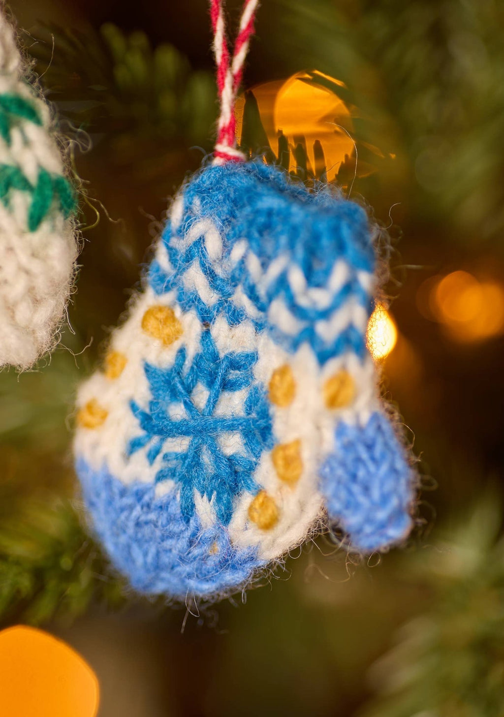 Knitted Mittens Decoration - All Good Things