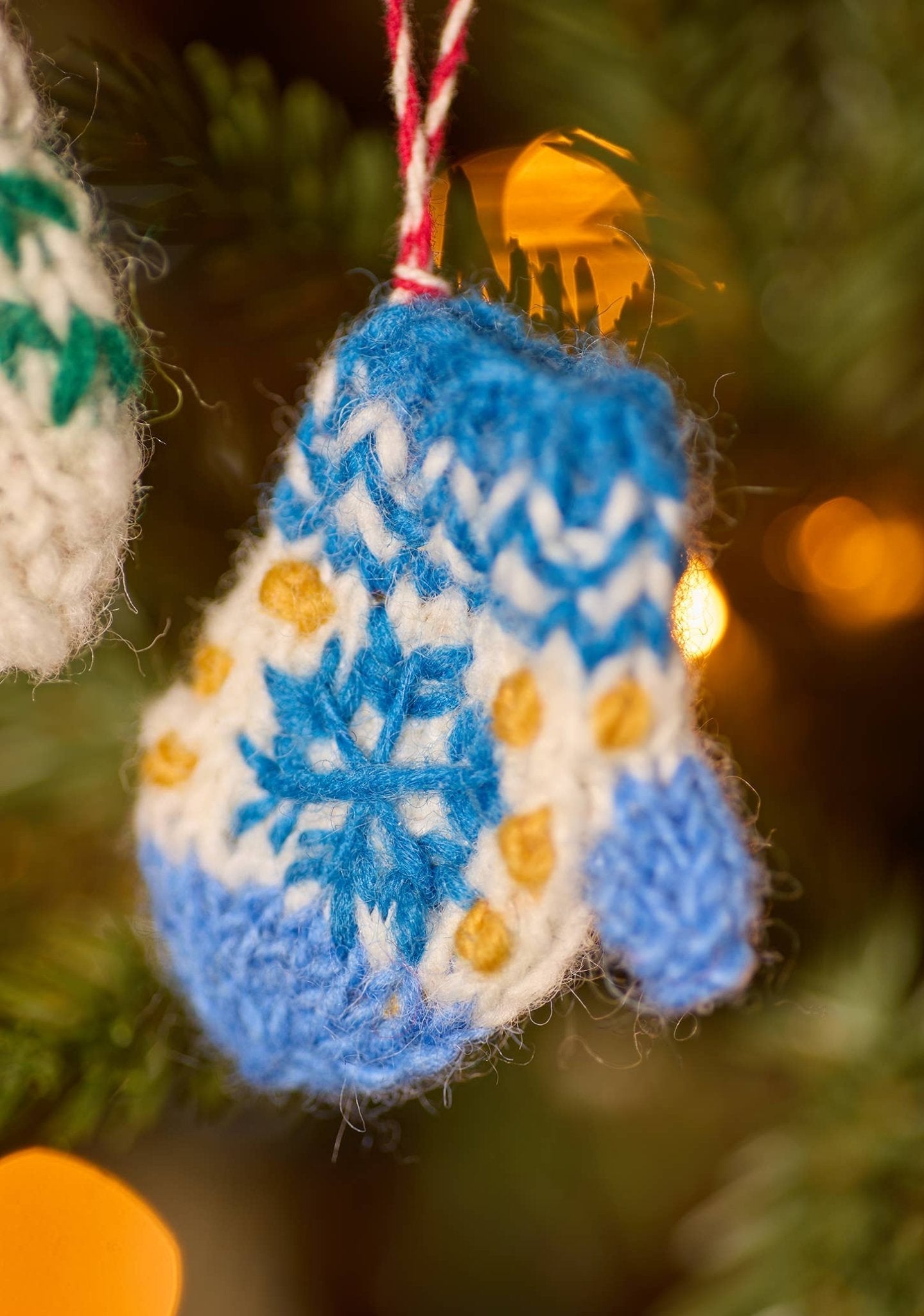 Knitted Mittens Decoration - All Good Things
