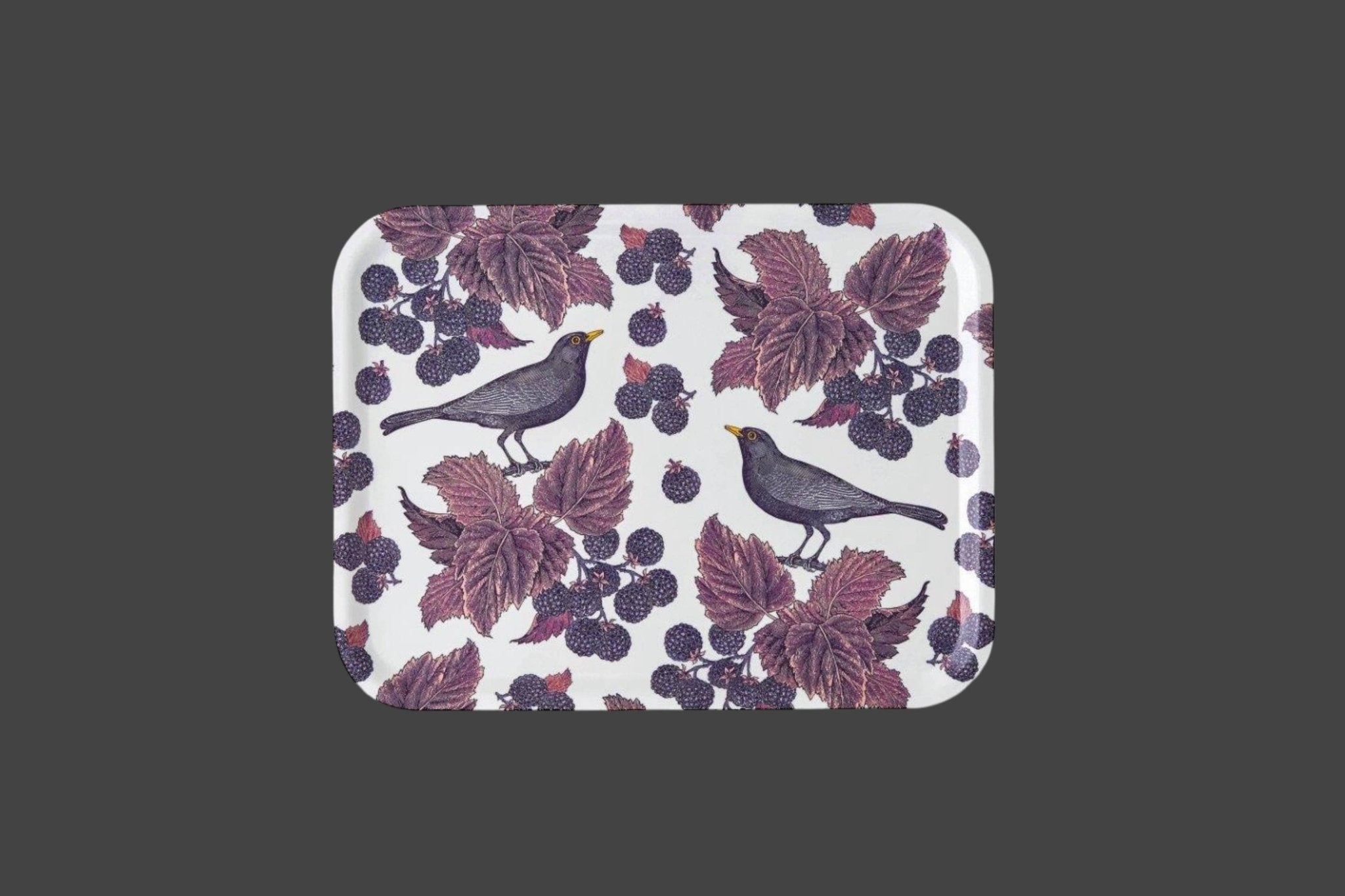Large Blackbird & Bramble Print Tray - All Good Things