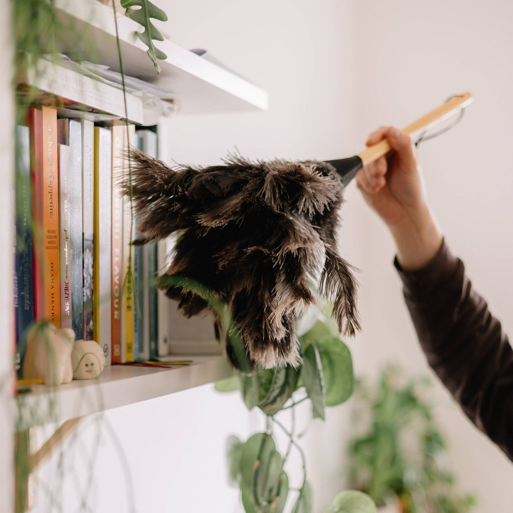 Large Natural Ostrich Feather Duster - All Good Things