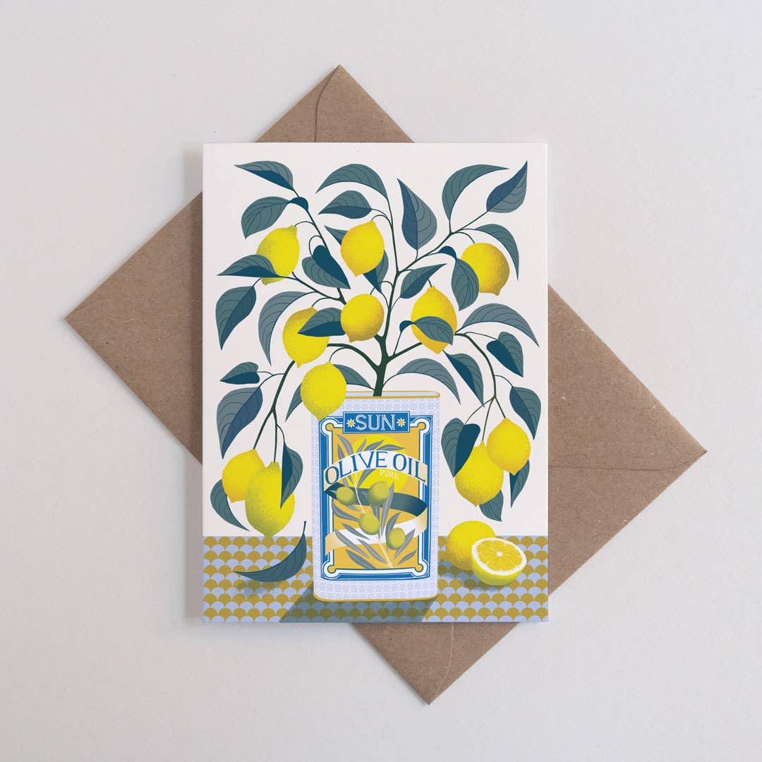 Lemon Tree | Everyday greetings card | Mediterranean, Fruit - All Good Things