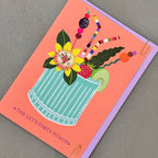 Let's Party Punch Cocktail Birthday Greeting Card - All Good Things