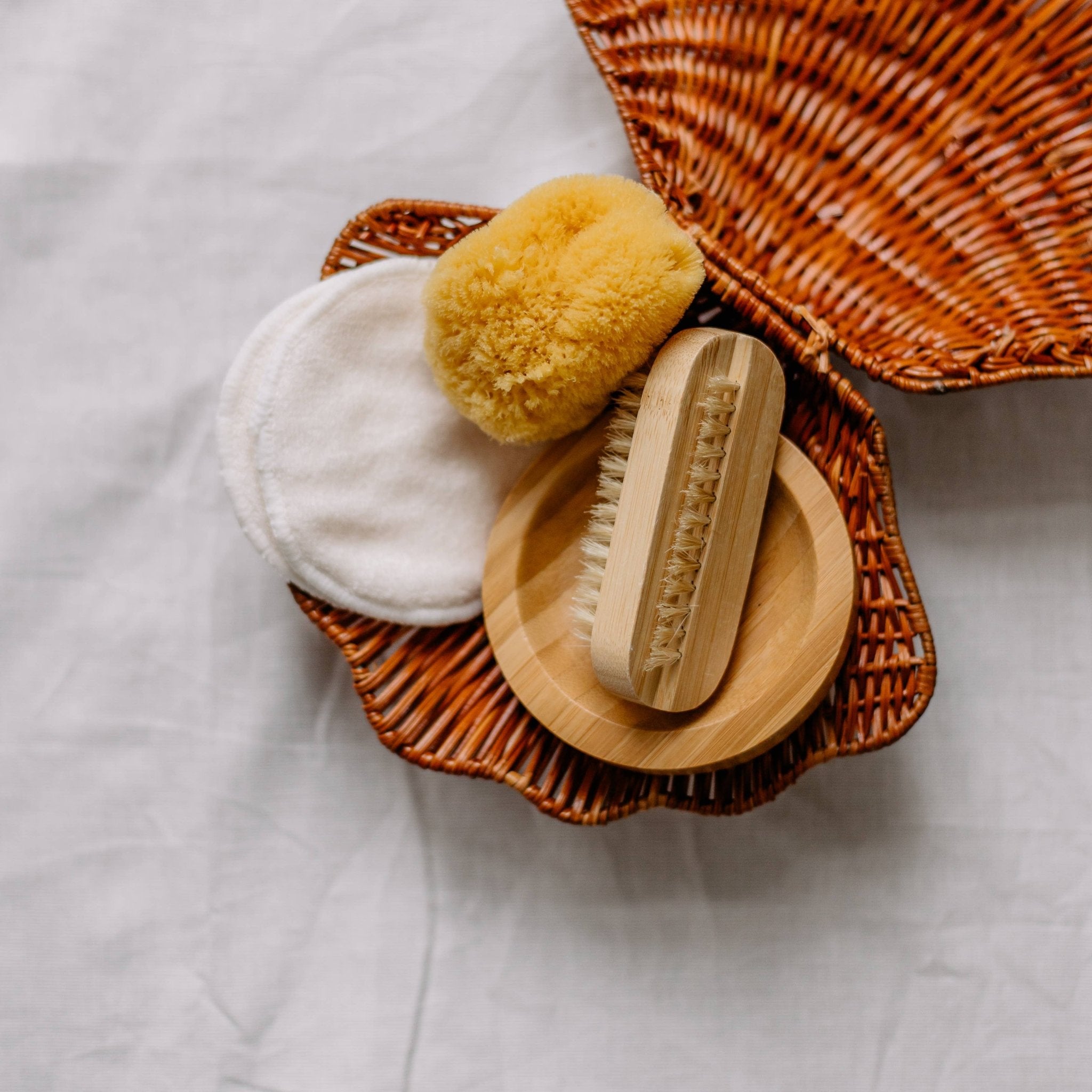 Light nail brush with natural bristles spa manicure - All Good Things