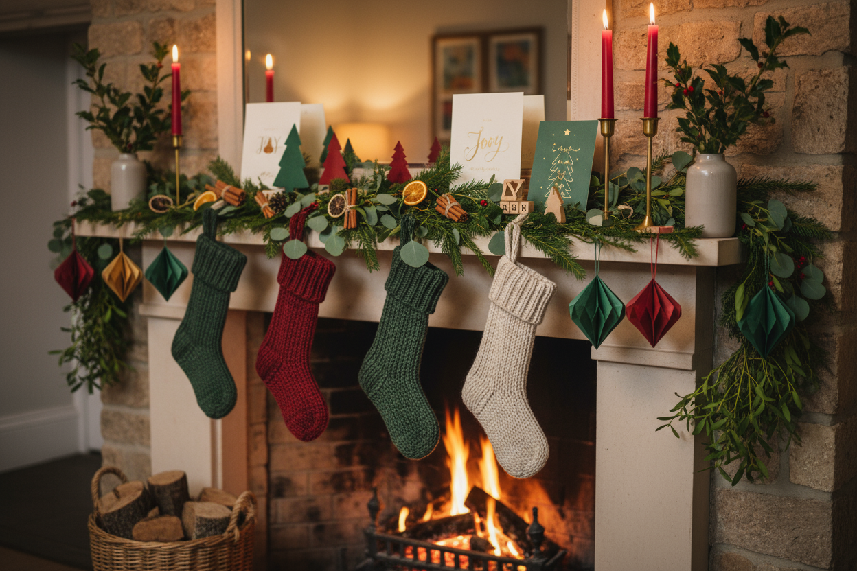 make the decorations slightly more modern, no plastic